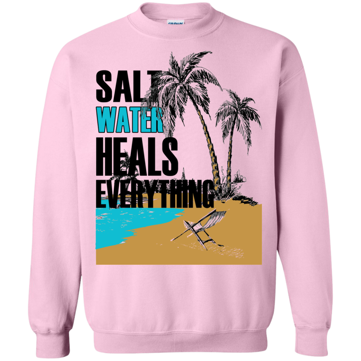 Salt Water Heals Everything Shirt, Hoodie, Tank - TeeDragons