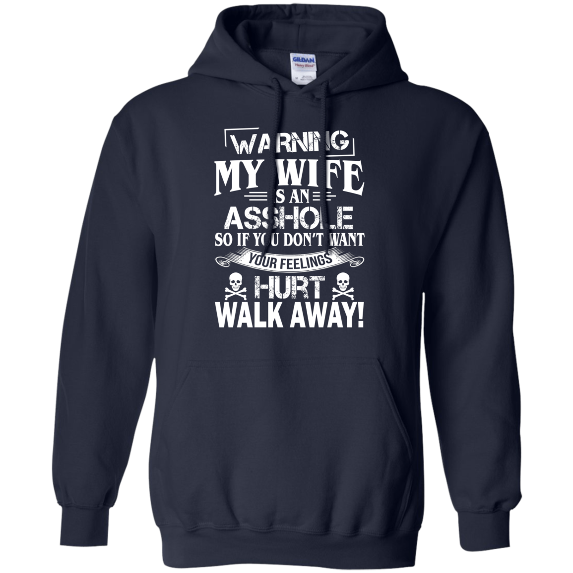 Warning My Wife Is An Asshole Shirt, Hoodie, Tank - TeeDragons