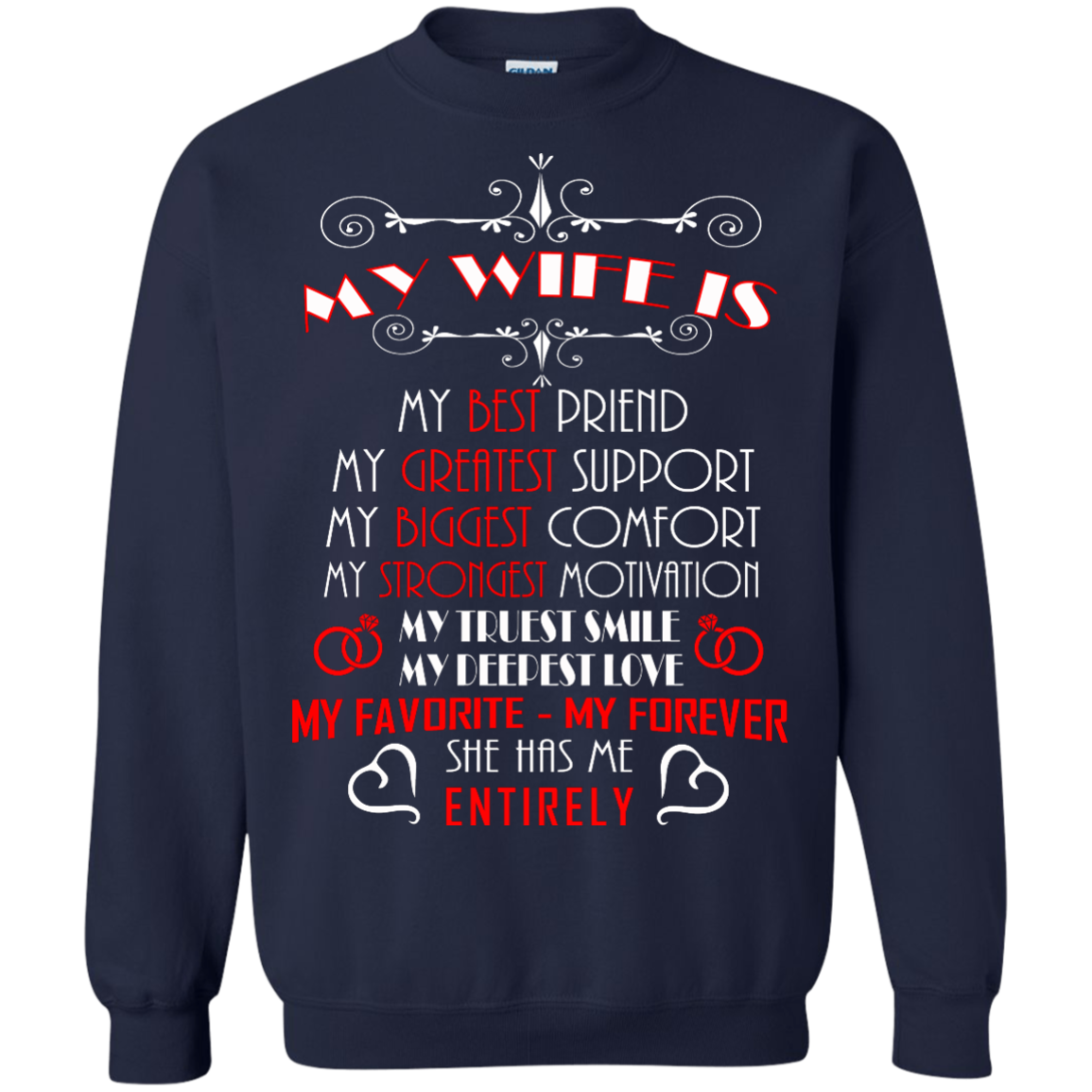 My Wife Is My Best Friend - She Has Me Entirely Shirt, Hoodie, Tank - TeeDragons