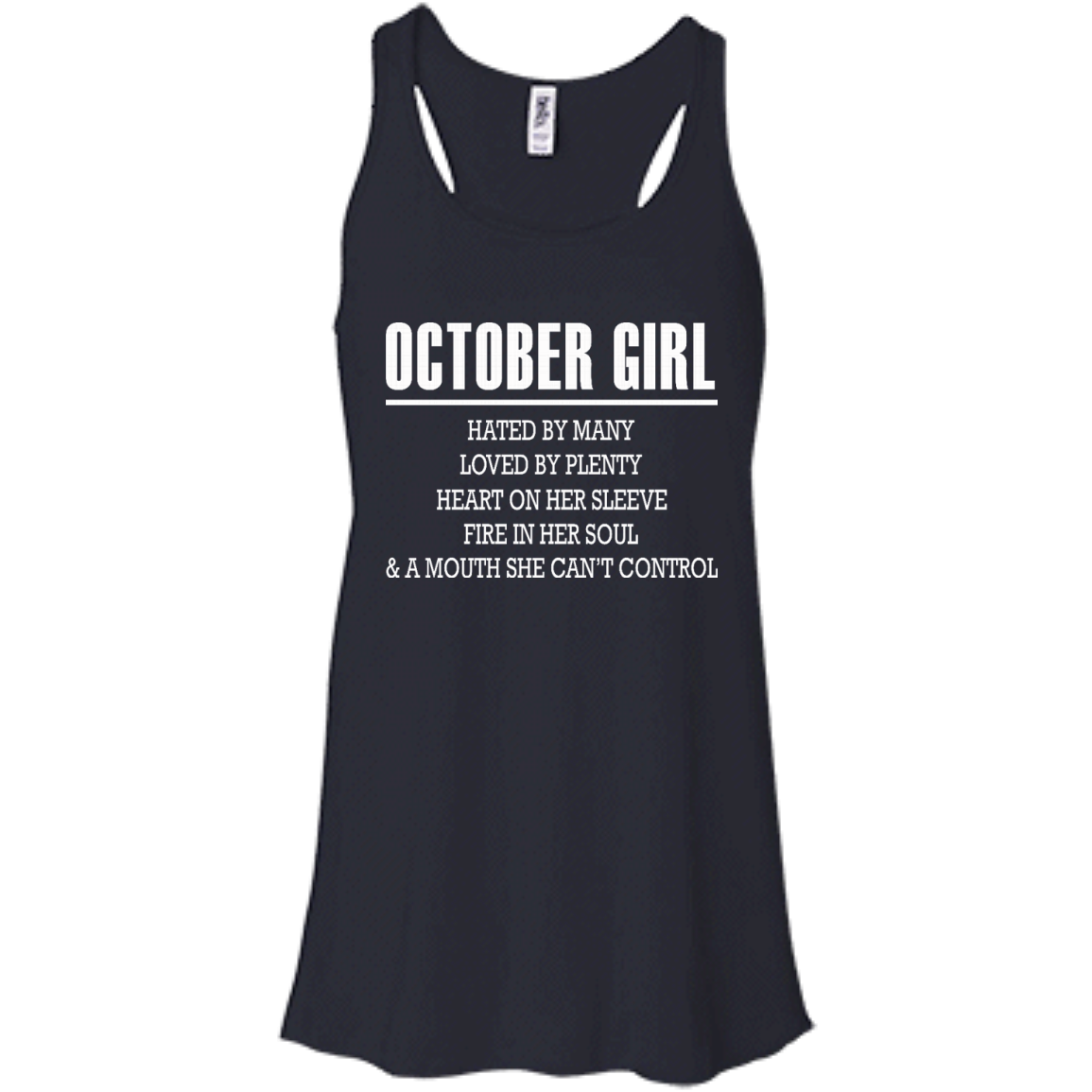 October Girl - Hated By Many, Loved By Plenty Heart On Her Sleeve T-Shirt - TeeDragons