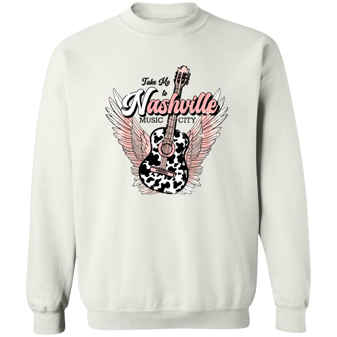 Take Me To Nashville Music City Guitar Shirt