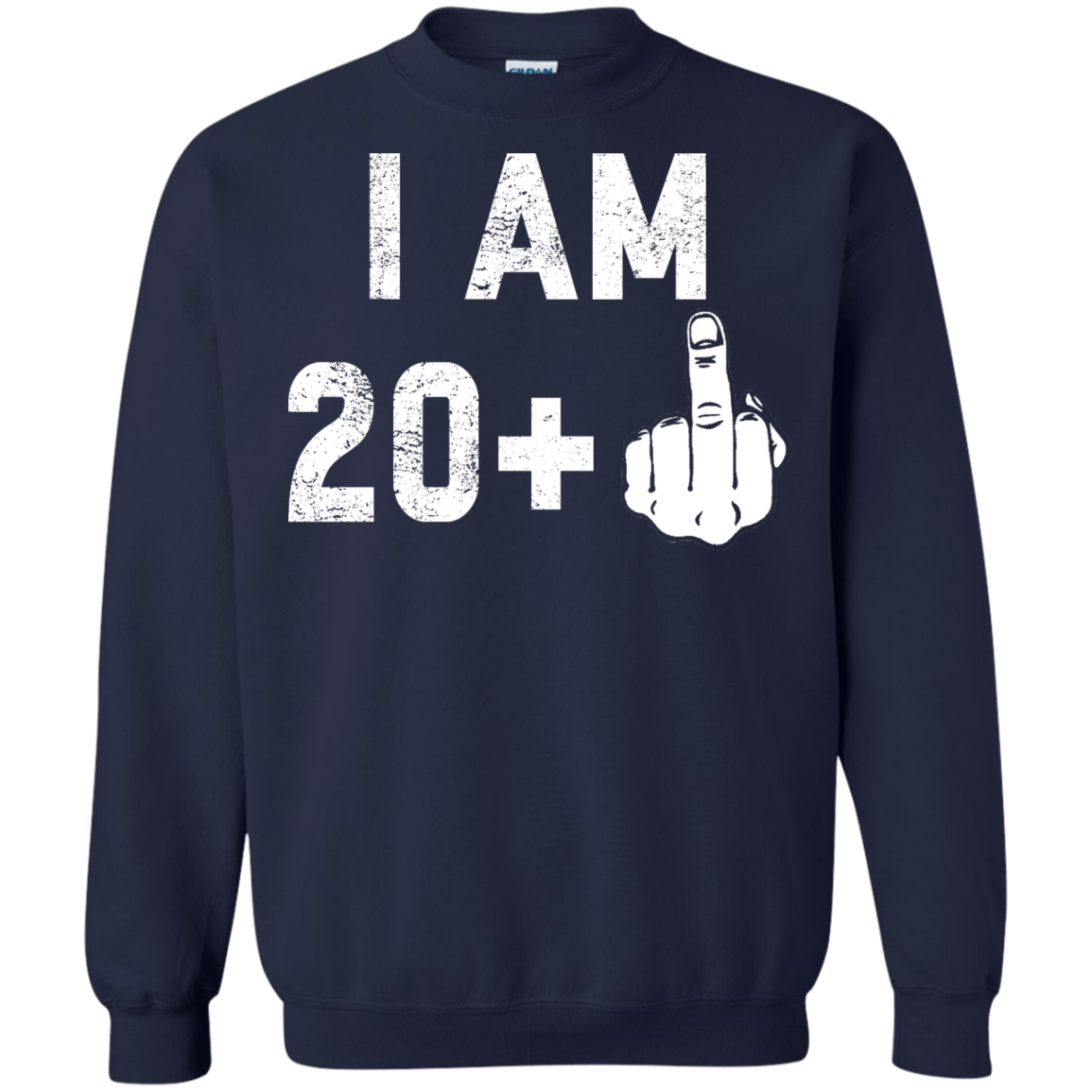 I Am 20 And Middle Finger Shirt, Hoodie, Tank - TeeDragons