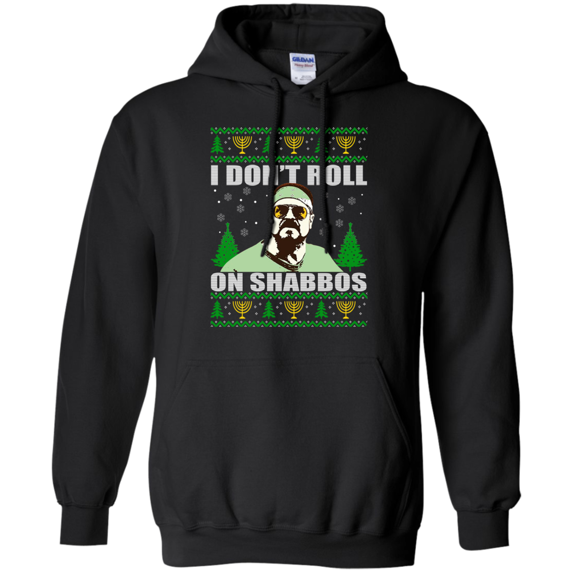 I Don’t Roll on Shabbos Ugly Christmas Sweater - TeeDragons