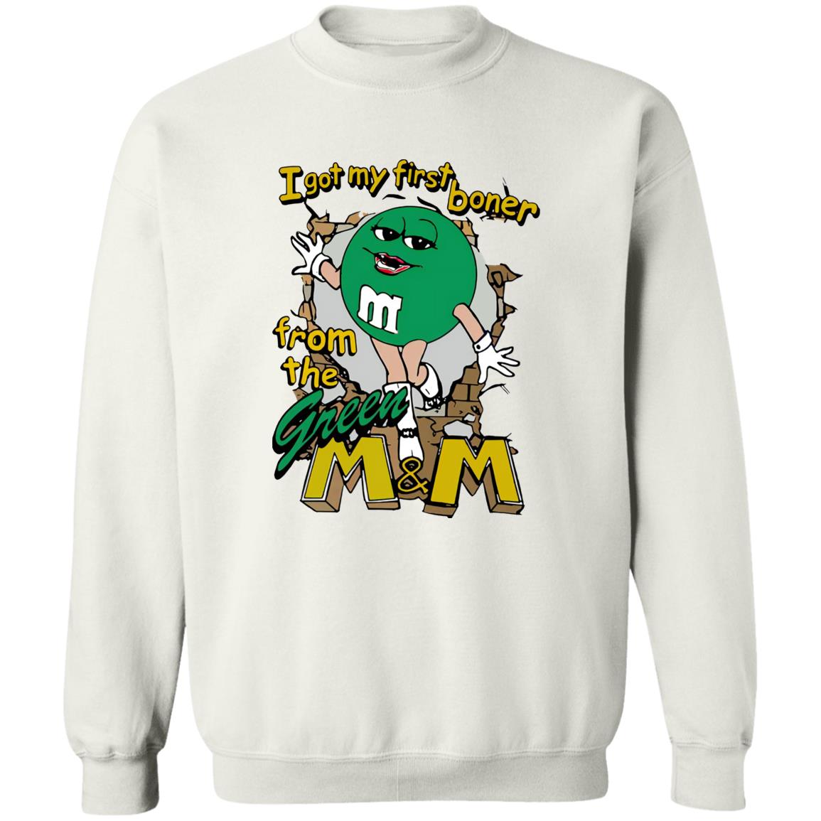 I Got My First Boner From The Green M And M Shirt