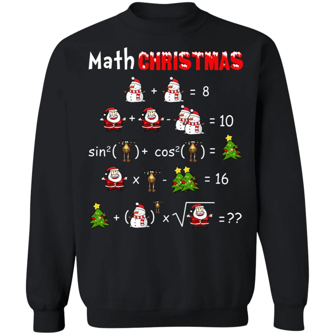 Math Christmas Shirt