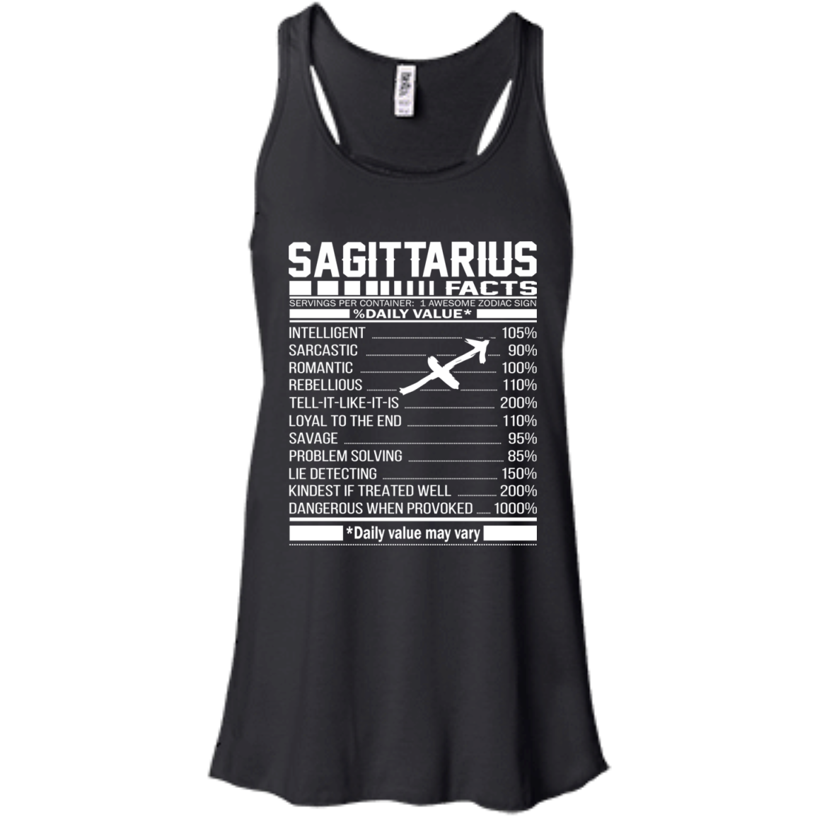 Sagittarius Facts - Awesome Zodiac Sign - %Daily Value Shirt, Hoodie, Tank - TeeDragons