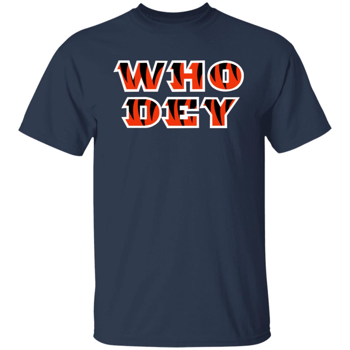 Who Dey shirt - TeeDragons