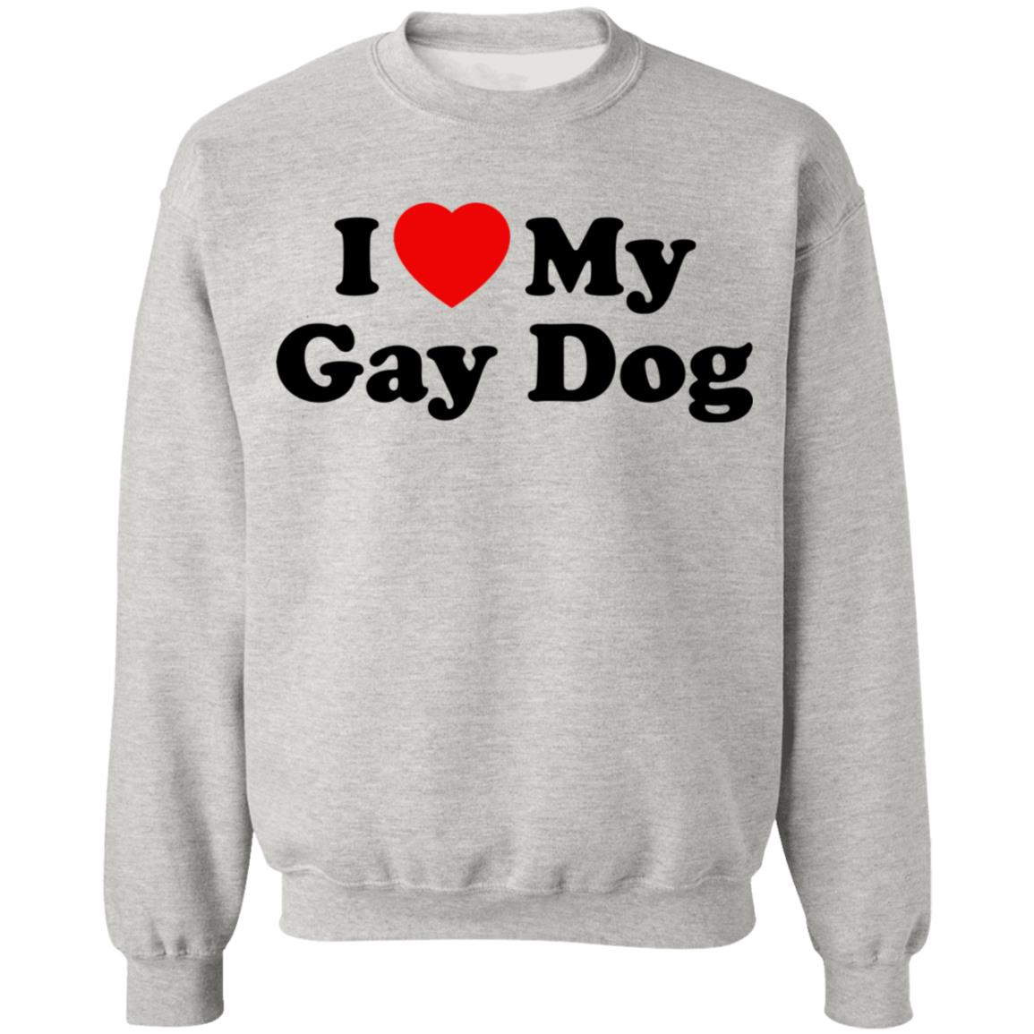 I Love My Gay Dog Shirt