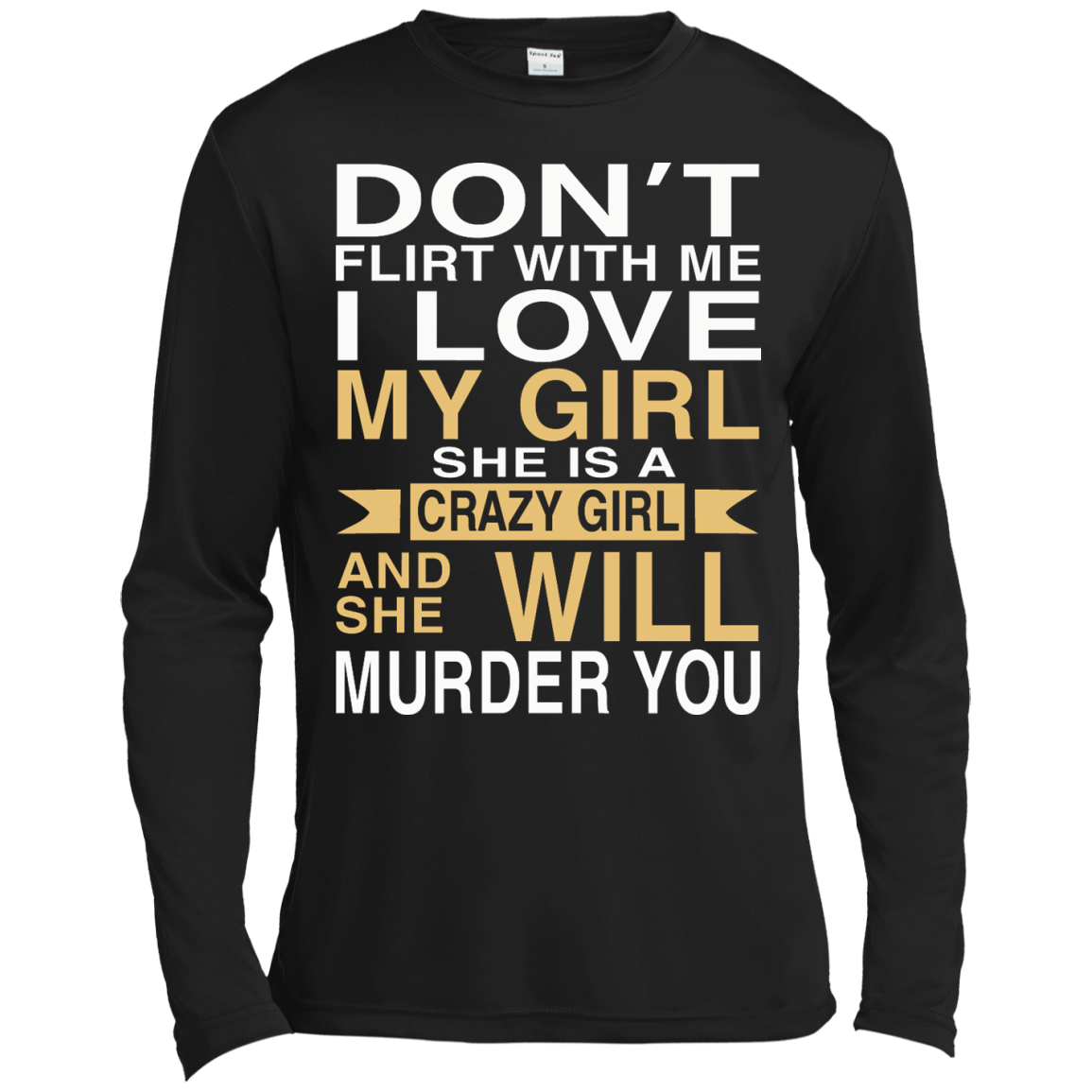 Don't Flirt With Me I Love My Girl Shirt, Hoodie, Tank - TeeDragons