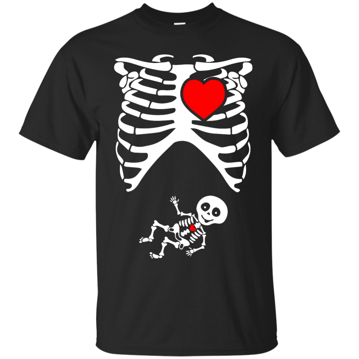 Halloween Funny Sexy Pregnant Xray Skeleton Baby Shirt, Hoodie, Tank - TeeDragons