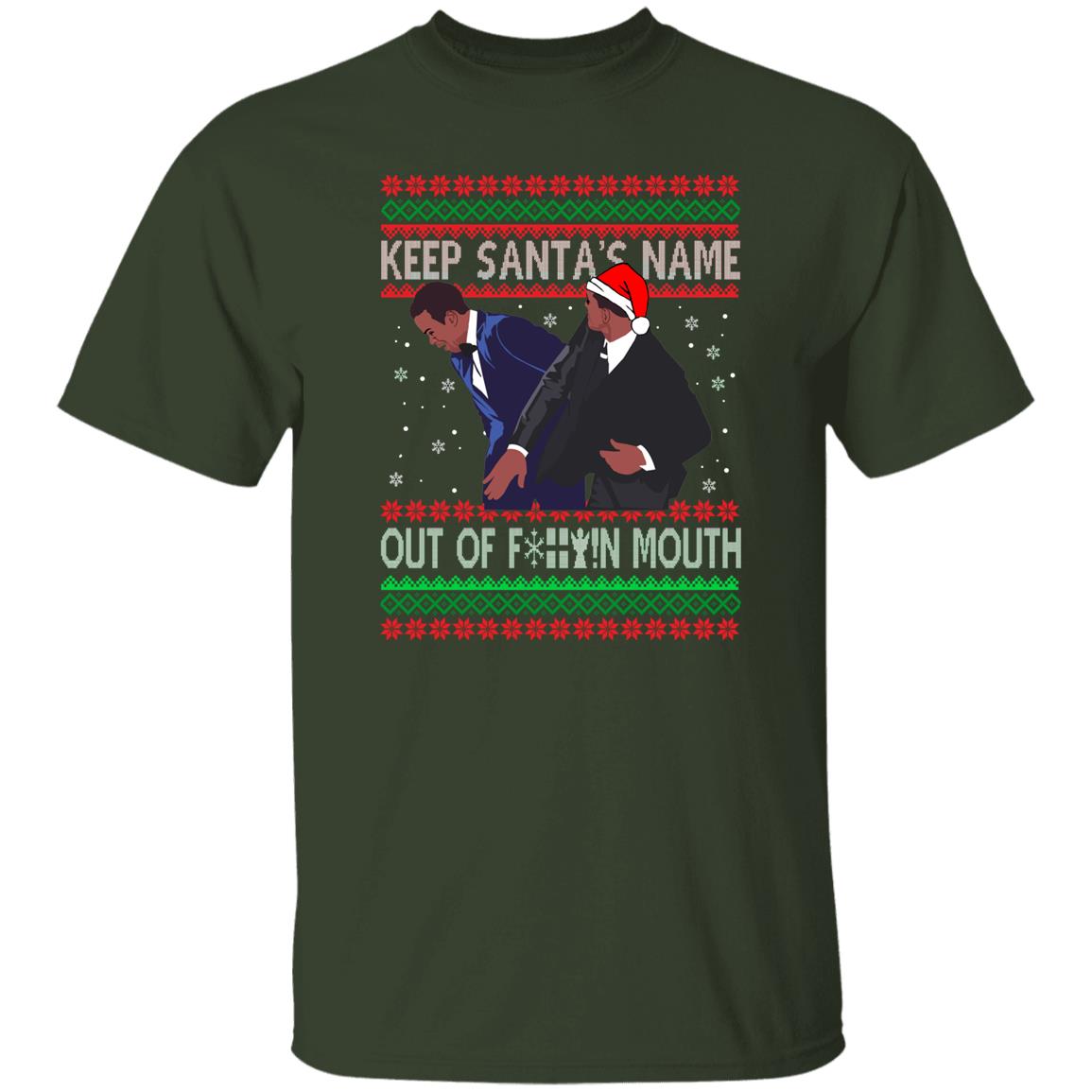 Keep Santa’s Name Out Of F-ck Mouth Christmas Sweater