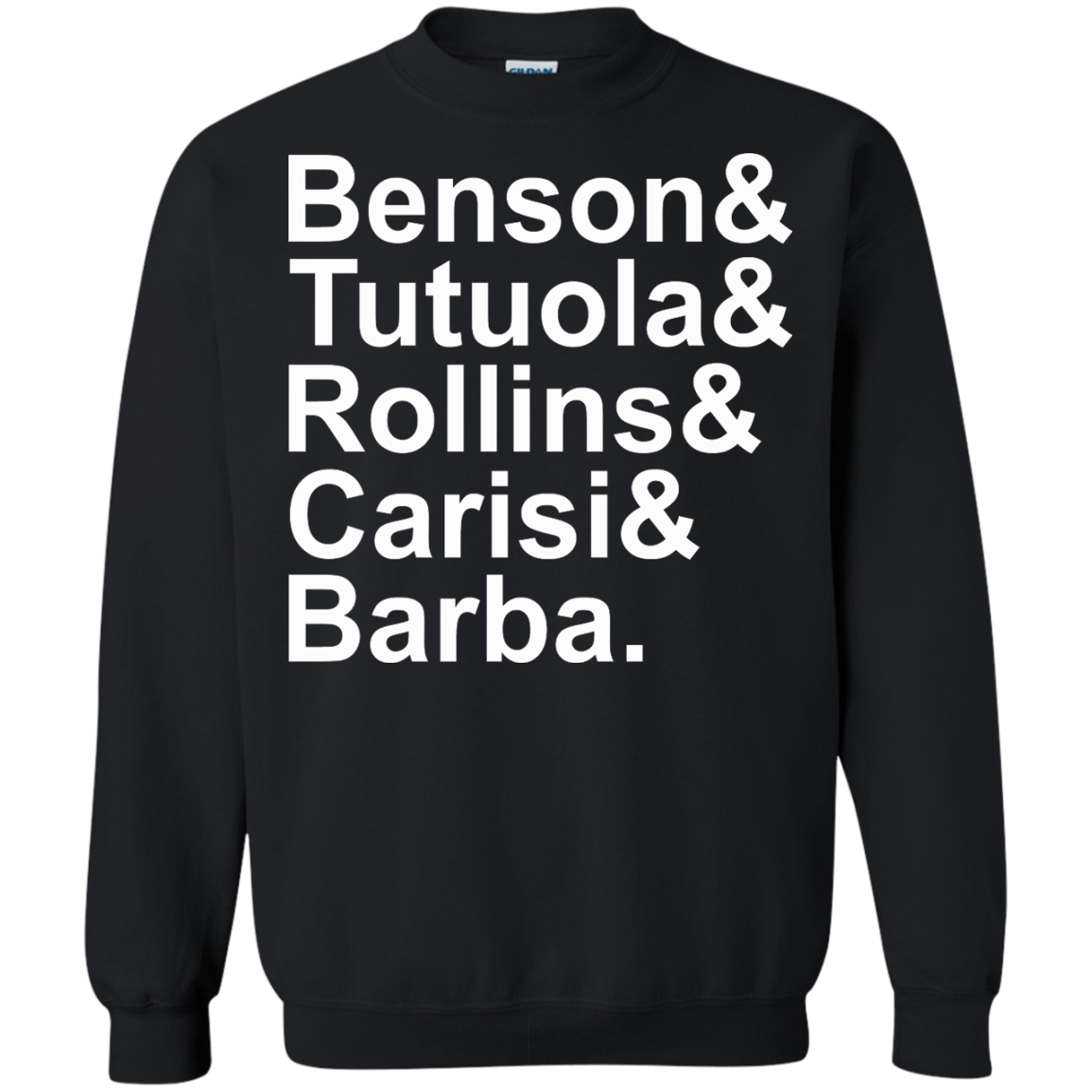 Benson - Tutuola - Rollins - Carisi - Barba T-Shirt - TeeDragons