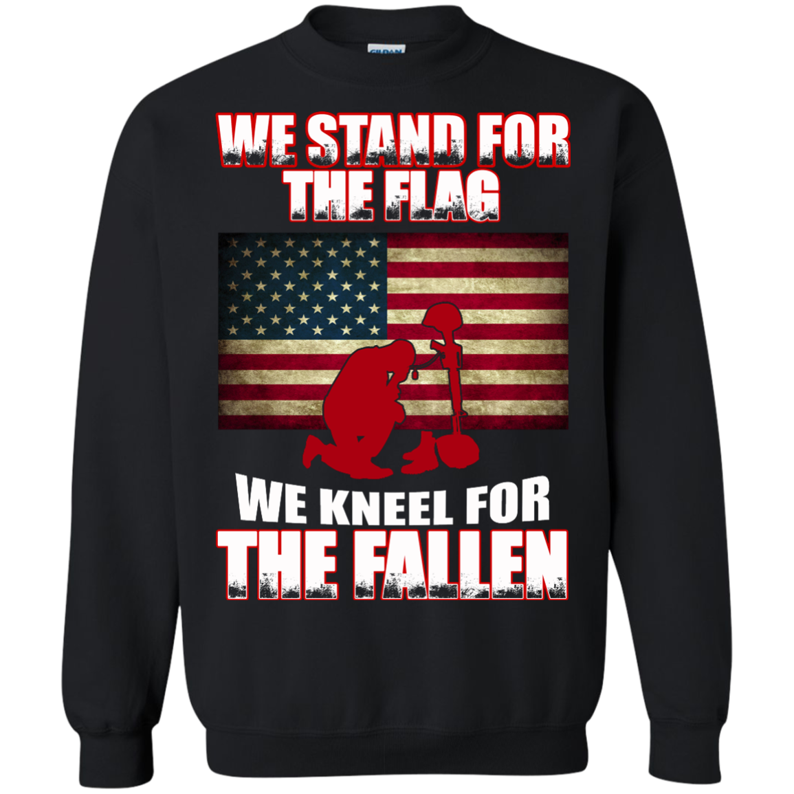 We Stand For The Flag We Kneel For The Fallen Shirt, Hoodie, Tank - TeeDragons