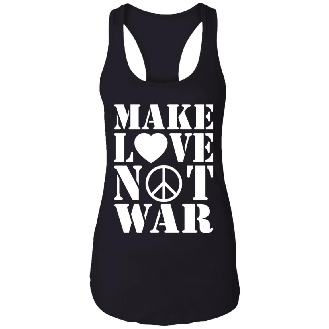Make love not war shirt