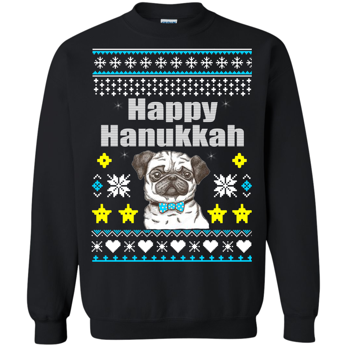 Happy Hanukkah Christmas Sweater, Hoodie - TeeDragons